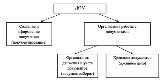 Структура документационного обеспечения управления, Отчет по практике examenna5